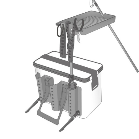 Лоток для приманок DaiichiSeiko Tackle Station